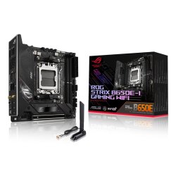 ASUS ROG STRIX B650E-I GAMING WIFI AMD B650 Sokkel AM5 mini ITX