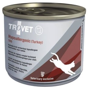 TROVET Hypoallergenic TRD with turkey - vdfoder til katte - 200g