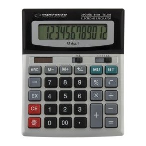 Esperanza ECL103 regnemaskine Desktop Basis Sort, Gr