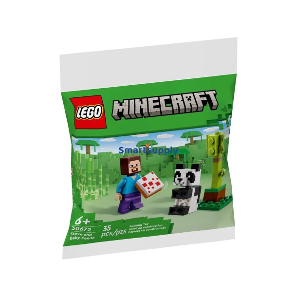 LEGO MINECRAFT 30672 Steve og baby-pandaen