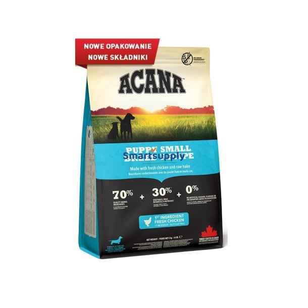 Acana Puppy Lille Race - Trfoder Til Hunde - 2 Kg