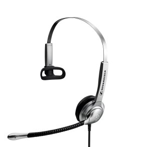 Sennheiser SH 335 Headset med ledning, hovedbjle, opkald/musik, sort, slv