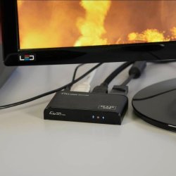 Techly IDATA HDMI2-4K2 video-splitter HDMI 2x HDMI