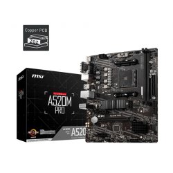 MSI A520M PRO Stik AM4 micro ATX