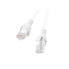 PATCHCORD KAT.5E UTP 1M BIAY FLUKE PASSED LANBERG 10-PACK