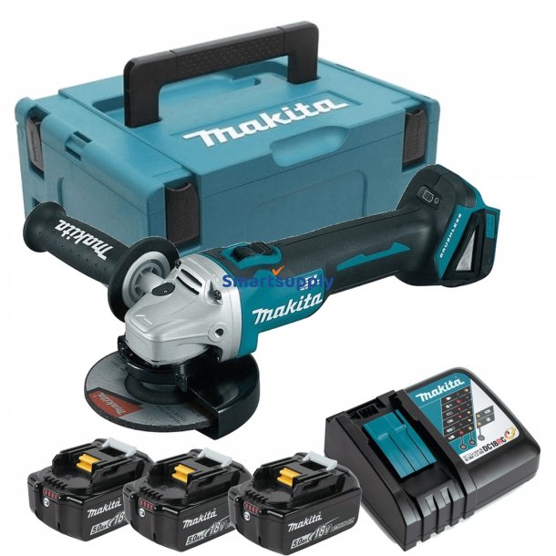 18V Trdls Vinkelsliber Makita Dga504rt3j