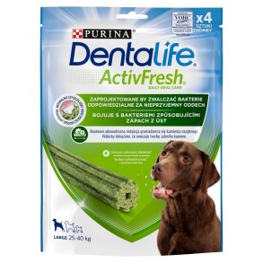 PURINA Dentalife Active Fresh Large - Dentalsnack til hunde - 142g
