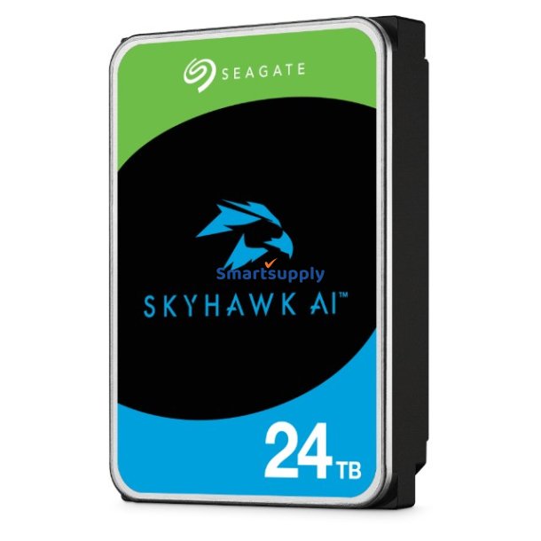Seagate SkyHawk AI harddisk 24 TB 7200 rpm 512 MB 3.5" Serial ATA III