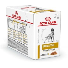 ROYAL CANIN Dog Urinary S/O Moderate Calorie - vdfoder til hunde - 12 x 100g