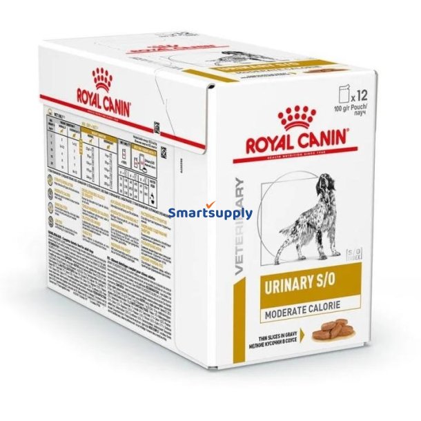 Royal Canin Hundeurin S/O Moderat Kalorieindhold - Vdfoder Til Hunde - 12 X 100G