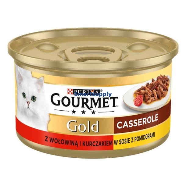 Gourmet Guld - Gryderet Oksekd Og Kylling 85G