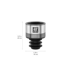 Zwilling Fresh &amp; Save Vinkonserveringspumpe 3 cm Plast, Silikone, Rustfrit Stl