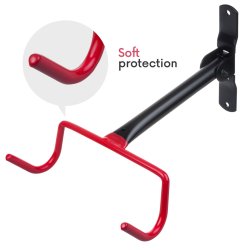 Maclean Cykelstativ Vgmonteringsholder Garage Stl Opbevaringskrog 30 Kg