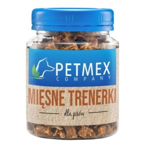 PETMEX Meat rabbit treats - godbid til hund - 130g