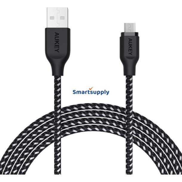 Aukey Kabel Usb-A - Microusb 2.0, Qc 12W, 2M