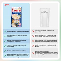 Inaba Churu Tun Med Oksekd Opskrift - Kattegodbidder - 4X14 G