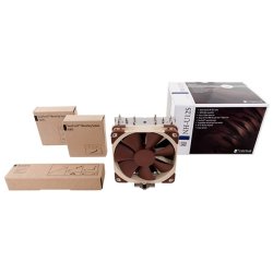 Noctua NH-U12S PC-klerkomponent Processor Kler 12 cm Brun, Rustfrit stl