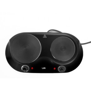 LIN LE-25P2N 2-brnder elkomfur 2500 W