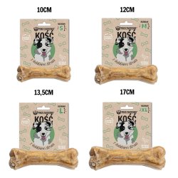 Knogle Tilsat Struds S 10 cm - Hundegodbid - 35G