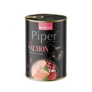 PIPER Animals with salmon - vd kattefoder - 400g