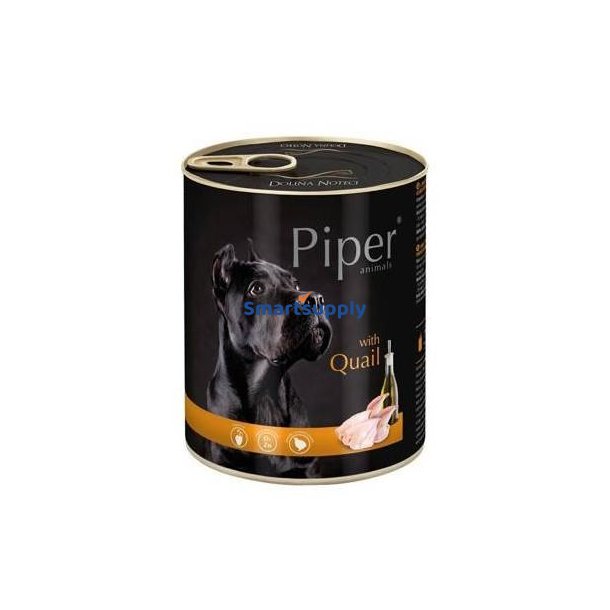Dolina Noteci Piperdyr Med Vagtel - Vdfoder Til Hunde - 800G