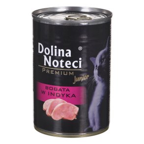 Dolina Noteci Premium Junior rig p kalkun - Vdt kattefoder - 400 g