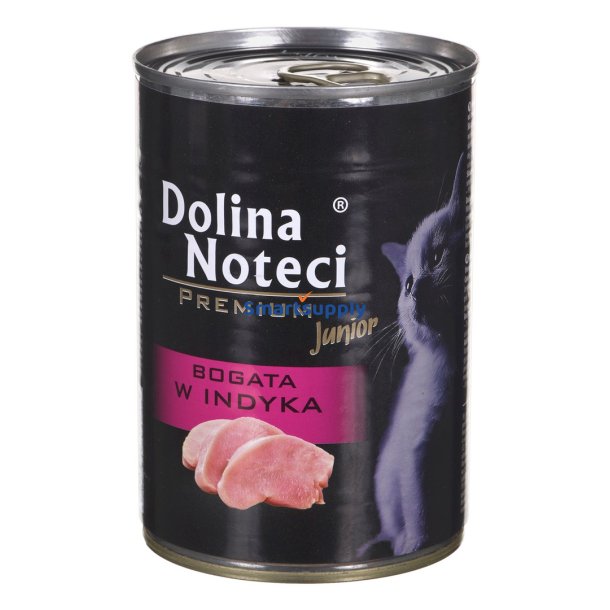Dolina Noteci Premium Junior Rig P Kalkun - Vdfoder Til Katte - 400 G