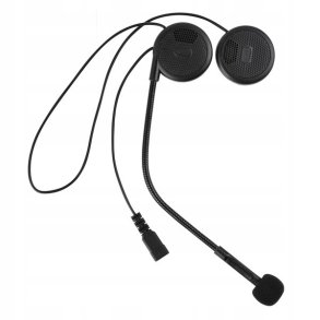 Headset FREEDCONN L1M Intercom til motorcykler Sort