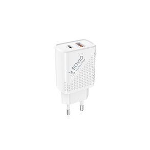 SAVIO LA-04 USB Type A & Type C Quick Charge Power Delivery 3.0 Indendrs