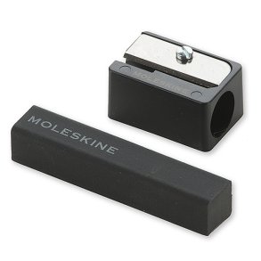 MOLESKINE blyantspidser + viskelder st - mat sort