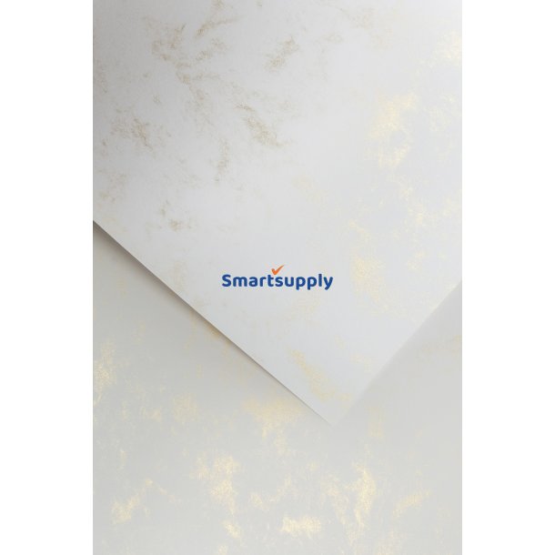 Marmor guld metallic karton papir A4, 220g, 20 ark