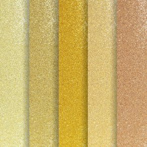 Mix colors nr. 2 karton papir med glitter A4, 5 ark