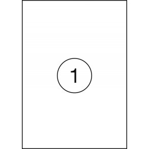 Multi labels print selv 1 pr. ark 199x289mm - 100 ark