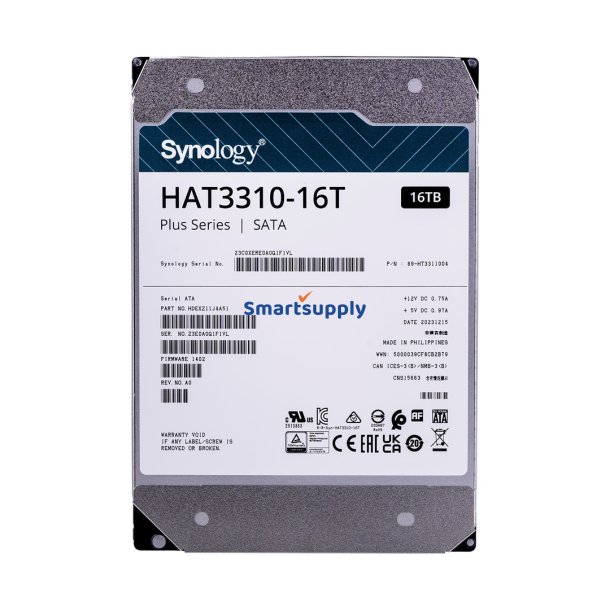 Synology HAT3310-16T harddisk 3.5" 16 TB SATA