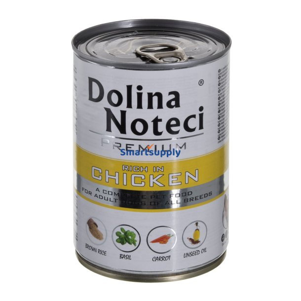 Dolina Noteci Premium Rig P Kylling - Vdfoder Til Hunde - 400 G
