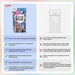 Inaba Juicy Bites Kylling Og Tun - Kattegodbidder - 3 X 11G