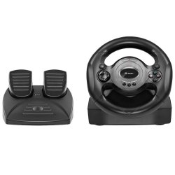 Tracer Rayder 4 In 1 Black Steering Wheel Pc, Playstation 4, Playstation 3, Xbox One