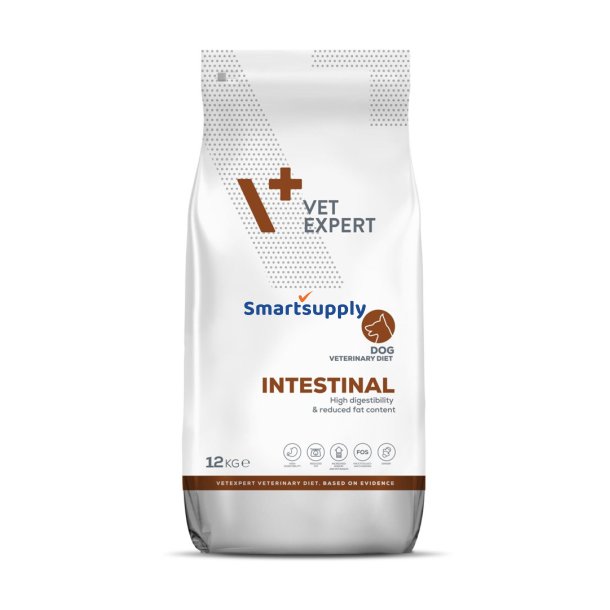 VET EXPERT Veterinary Diet Intestinal Dog - t�rfoder til hunde - 12 kg