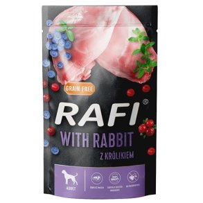 DOLINA NOTECI Rafi Kanin, blbr, tranebr - vdfoder til hunde - 500g