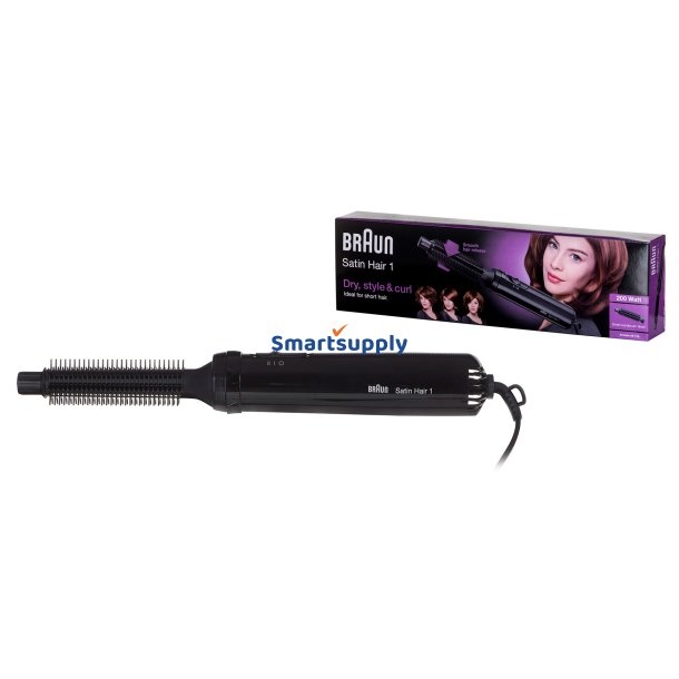 Braun Satin Hair 1 As 110 Varmluftsbrste 200 W 2 M