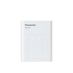 USB Batterioplader Panasonic Eneloop Smartplus Bq-Cc87 + 4X Aa 2000 mAh