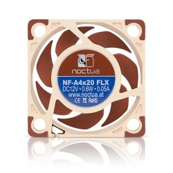 Noctua NF-A4x20 FLX Computerkabinet Ventilator 4 cm Beige, Brun