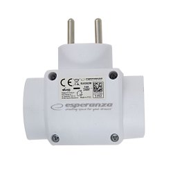 Esperanza ELK302W Elektrisk splitter 3 stikkontakter Hvid