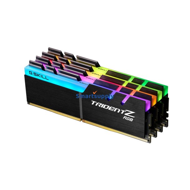 G.Skill Trident Z Rgb F4-3600C16q-128Gtzr Hukommelsesmodul 128Gb 4 X 32Gb Ddr4 3600 Mhz
