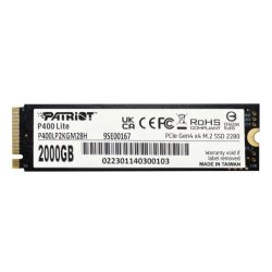 Ssd Patriot Viper P400 Lite M.2 Pci-Ex4 NVME 2000Gb