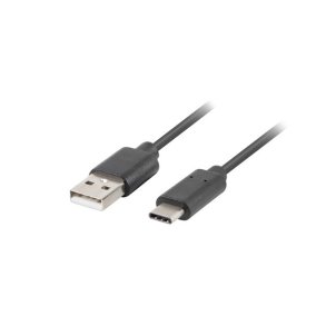 Lanberg CA-USBO-31CU-0018-BK USB-kabel 1,8 m USB 3.2 Gen 1 (3.1 Gen 1) USB C USB A Sort