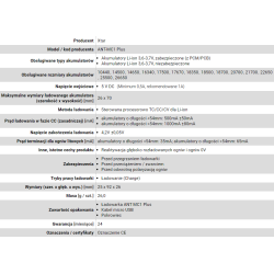 Hurtigoplader Til Cylindriske Lithium-Ion Batterier 18650 Xtar Ant Mc1 Plus