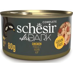 Schesir After Dark Kylling I Bouillon - Vdfoder Til Katte - 80G