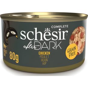 SCHESIR After dark Chicken in broth - vd kattefoder - 80g