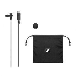 Sennheiser Xs Lav Usb-C - Rundstrlende Lavaliermikrofon Med 3,5 Mm Trrs Jackstik